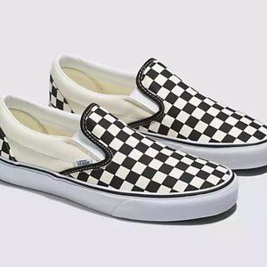 NWT Vans Checkerboard Slip-On Shoe 13 US M / 14.5 W